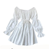 Retro Gothic Bandage Mini Dress